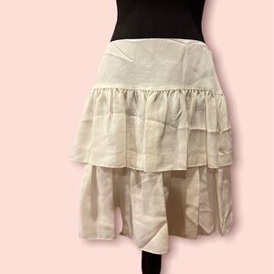 Calvin Klein Women's Cream Skirt